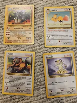 Lot Of 22 Pokemon TCG Jungle Set Commons/uncommons Ungraded NM Pikachu - Image 4