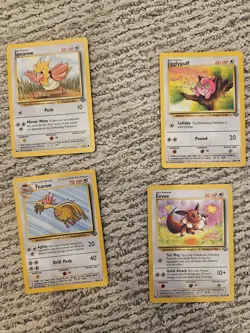 Lot Of 22 Pokemon TCG Jungle Set Commons/uncommons Ungraded NM Pikachu - Image 5