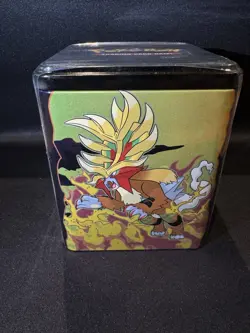 Pokemon TCG Stacking Tin 2025 - THREE PACKS + STICKER SHEETS - Brand New Sealed - Image 4