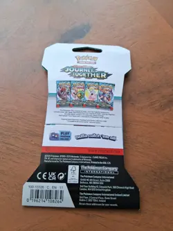 Pokemon Journey Together Scarlet & Violet Sleeved Booster Pack - Image 2