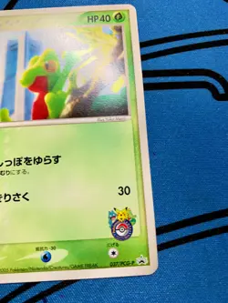 NM Treecko 2005 Pokemon Center Yokohama Promo Japanese 037/PCG-P #1214 - Image 5