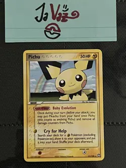 PICHU 21/108 NM+ RARE EX Power Keepers ⚡Pokemon 2007 Vintage! FAST SHIP - Image 4