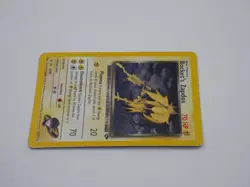 Rockets Rocket's Zapdos Gym Challenge Rare Holo 15 15/132 Pokemon Tcg - Image 3