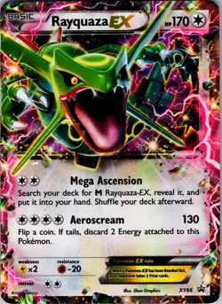 Rayquaza EX Promo XY Promos XY66 LP - Pokemon TCG - Image 1