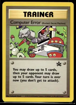 2000 Promos - Wizards Black Star Computer Error Promo #16 - Image 1