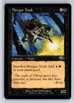 MORGUE TOAD - Planeshift - MTG Magic the Gathering Card - Common - Image 1
