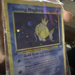 Shining Magikarp 66/64 Neo Revelation Holo Rare Pokemon Card LP+/NM - Image 3