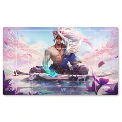 Ahri Jinx Akali Yasuo LoL Rune Dueling Mat - DIY Card Rubber Playmat - Image 4