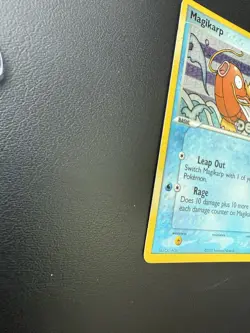 Pokemon TCG Magikarp EX Deoxys 64/107 Stamped 2006 Reverse Holo Card - LP - Image 2