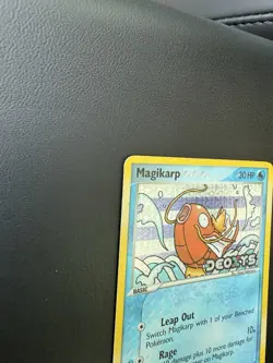 Pokemon TCG Magikarp EX Deoxys 64/107 Stamped 2006 Reverse Holo Card - LP - Image 3