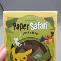 Pokemon Paper Safari Pikachu and Friends Board Card Game Korean New Sealed - Image 2