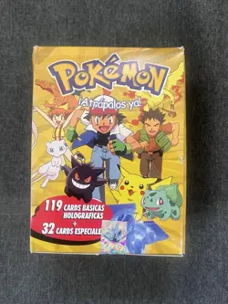 Pokemon Stained Glass Crystal Card Collection Box 25 Sealed Packs Peru Edition - Image 2