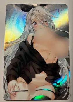 SEXY HEROINE WAIFU Prinz Heinrich AZUR LANE ACG PREMIUM TRIM HOLOFOIL CARD NM - Image 1