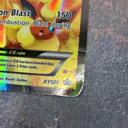 Charizard EX XY121 Generations Ultra Rare Full Art Promo Jumbo Pokemon Card - Image 2