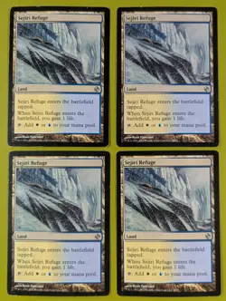 Sejiri Refuge x4 Duel Decks: Venser vs. Koth 4x Magic the Gathering MTG - Image 1