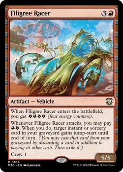 Filigree Racer 108 MTG Commander M3C Rare NP - Image 1