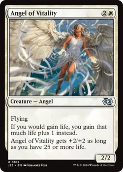 Angel of Vitality - Near Mint MTG Foundations Jumpstart - Image 1