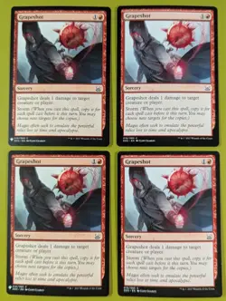 Grapeshot x4 Duel Decks: Mind vs. Might 4x Magic the Gathering MTG - Image 1