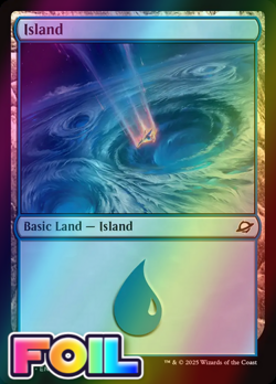 x1 Island BASIC LAND FOIL EOE Edge of Eternities MTG 269 M/NM 1x - Image 1