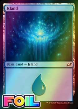 x1 Island BASIC LAND FOIL EOE Edge of Eternities MTG 270 M/NM 1x - Image 1