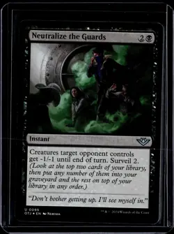 Neutralize The Guards - 95 - Foil - OTJ - NM - MTG Magic the Gathering - Image 1