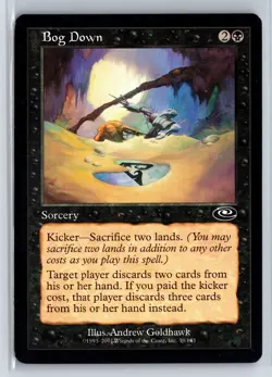 BOG DOWN - Planeshift - MTG Magic the Gathering Card - Common - Image 1
