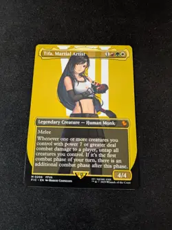MTG English Tifa, Martial Artist (Borderless) NM Normal Commander: FINAL FANTASY - Image 1