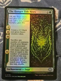 The Hunger Tide Rises FOIL Modern Horizons 3 Magic Gathering MTG Magic - Image 1