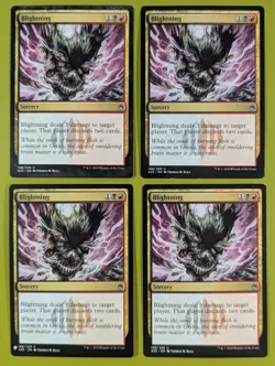 Blightning x4 Masters 25 4x Playset Magic the Gathering MTG - Image 1