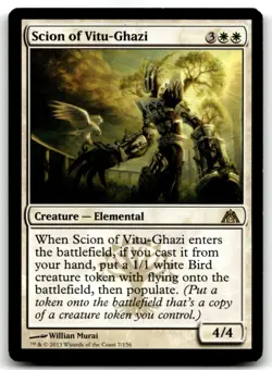 MTG Scion of Vitu-Ghazi R Dragon's Maze 7 LP - Image 1