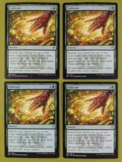 Cultivate x4 Masters 25 4x Playset Magic the Gathering MTG - Image 1