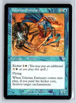 TOLARIAN EMISSARY - Invasion - MTG Magic the Gathering Card - Uncommon - Image 1