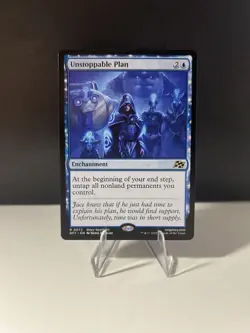 1x Unstoppable Plan NM-Mint, English Aetherdrift MTG Magic - Image 1