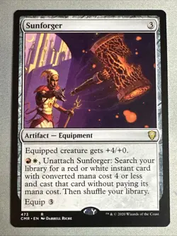 MTG / Sunforger / CMR / #473 / Regular / Rare / NM - Image 1