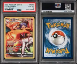 Charizard Lost Origin - Full Art - #TG03/TG30 Rare Pokemon TCG PSA 10 GEM MT - Image 3