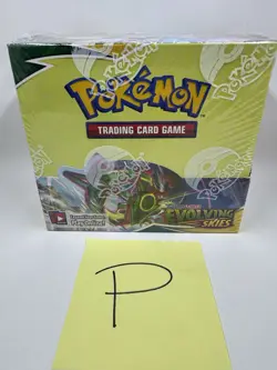 Pokemon Sword & Shield Evolving Skies Booster Box Factory Sealed - Image 1