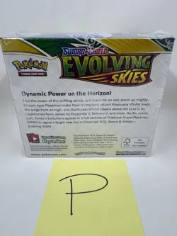 Pokemon Sword & Shield Evolving Skies Booster Box Factory Sealed - Image 3