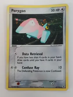 POKEMON PORYGON 47/112 ex FireRed & LeafGreen REVERSE HOLO LP - Image 1