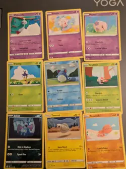 CUTE CROCHET Pokemon Cards Lot Of 9 Asako Ito LP-MP No Duplicates - Image 1