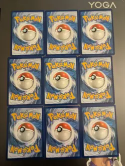 CUTE CROCHET Pokemon Cards Lot Of 9 Asako Ito LP-MP No Duplicates - Image 4