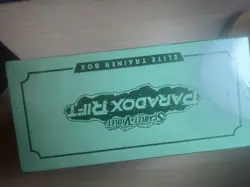 Pokemon TCG Paradox Rift Elite Trainer Box ETB Iron Valiant ETB Sealed 💚🩷 - Image 3