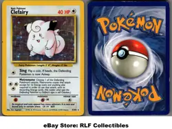1999 Pokemon, Base Set, #5/102 Clefairy, Holo Rare - Image 1