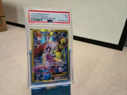 Pokemon Mewtwo EX XY Breakthrough Secret Rare Full Art #163 PSA 7 Small slabchip - Image 1