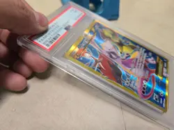 Pokemon Mewtwo EX XY Breakthrough Secret Rare Full Art #163 PSA 7 Small slabchip - Image 2