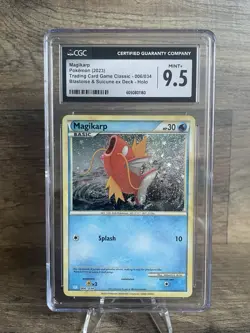 Pokemon Magikarp Holo Classic Collection Holo CLB 006/034 CGC9.5 MINT+ - Image 1
