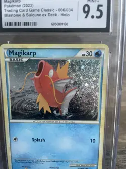 Pokemon Magikarp Holo Classic Collection Holo CLB 006/034 CGC9.5 MINT+ - Image 3