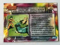 Pokemon TCG Round One Equals Defeat Pokemon Topps Mewtwo Strikes Back 26 Nm - Image 2