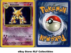 1999 Pokemon, Base Set, #1/102 Alakazam, Holo Rare - Image 1
