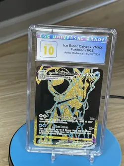 2022 POKEMON #TG29/TG30 ICE RIDER CALYREX VMAX CGC 10 PRISTINE Astral Radiance - Image 1