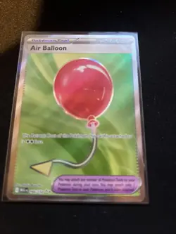 Air Balloon #166/132 Holo Trainer Pokemon Mega Evolutions - Image 1